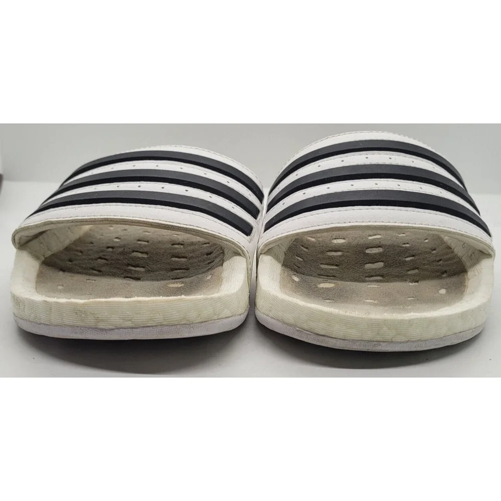 Adidas Adilette Slides Womens SZ 6 Sandals Stripes Sport